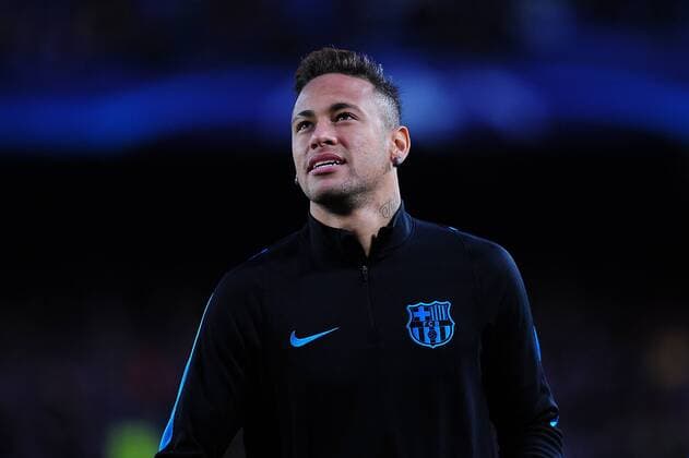 April 5, 2016 - Barcelona, Catalonia, Spain - Neymar Jr., of F.C. Barcelona before start the F.C. Barcelona vs Atletico de Madrid quarters of final UEFA Champions League match in Barcelona, 5 of April, 2016. FC Barcelona Barca v Club Atletico de Madrid - UEFA Champions League quarters of final  - ZUMAn230