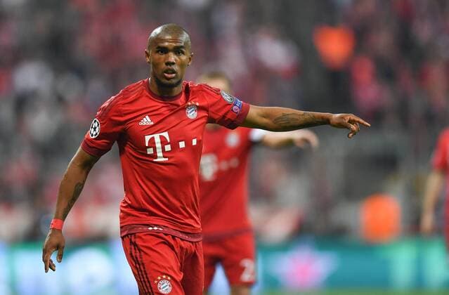 FUSSBALL CHAMPIONS LEAGUE SAISON 2015 2016 VIERTELFINALE HINSPIEL FC Bayern Muenchen - Benfica Lissabon 05.04.2016 Douglas Costa (FC Bayern Muenchen) 