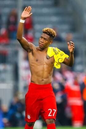 GER, UEFA CL Viertelfinale, FC Bayern Muenchen (GER) vs. Benfica Lissabon (POR) 05.04.2016, Allianz Arena, Muenchen, GER, UEFA CL Viertelfinale, FC Bayern Muenchen (GER) vs. Benfica Lissabon (POR) , im Bild David Alaba (FCB 27) nphxStraubmeier