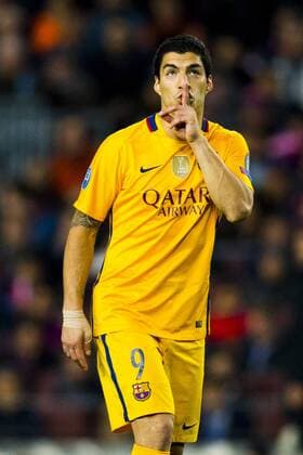 05.04.2016, xslx, Fussball UEFA Champions League, FC Barcelona Barca - Atletico Madrid, emspor, v.l. Luis Suarez (FC Barcelona)