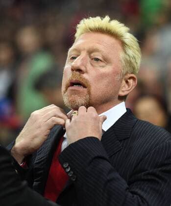 FUSSBALL CHAMPIONS LEAGUE SAISON 2015 2016 VIERTELFINALE HINSPIEL FC Bayern Muenchen - Benfica Lissabon 05.04.2016 Boris Becker 