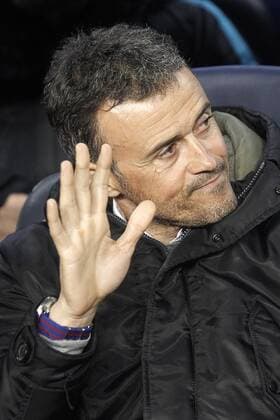 FC Barcelona Barca s coach Luis Enrique Martinez during Champions League 2015 2016 match. April 5,2016.  (2016040501)