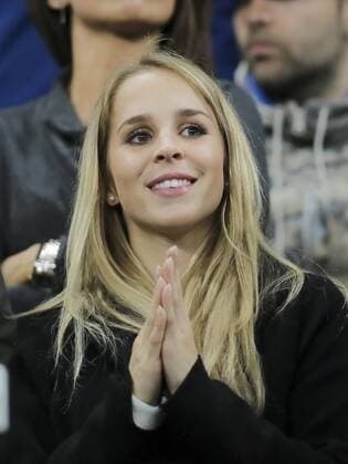 Nina Weiss Freundin von Manuel Neuer, FC BAYERN MUENCHEN - BENFICA LISSABON 1-0 Quarterfinal, Football UEFA Champions League, Munich, 05.04.2016 CL Saison 2015 2016
