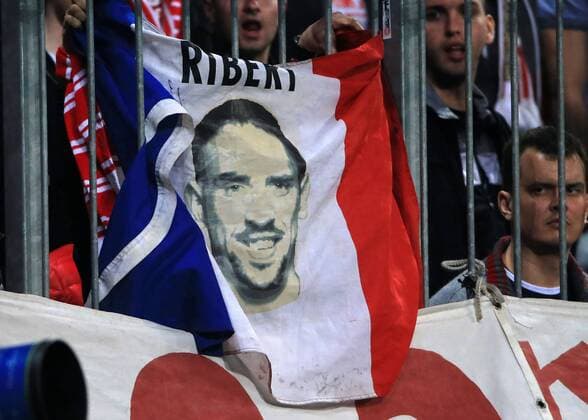 05.04.2016, CL,FC Bayern vs Benfica,Allianz Arena München, im Bild: Franck Ribery (FCB)