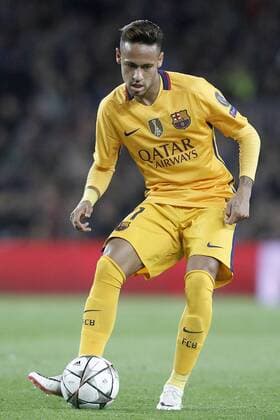 FC Barcelona Barca s Neymar Santos Jr during Champions League 2015 2016 match. April 5,2016.  (20160405149)