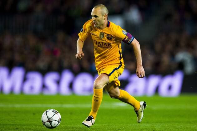 05.04.2016, xslx, Fussball UEFA Champions League, FC Barcelona Barca - Atletico Madrid, emspor, v.l. Andres Iniesta (FC Barcelona)