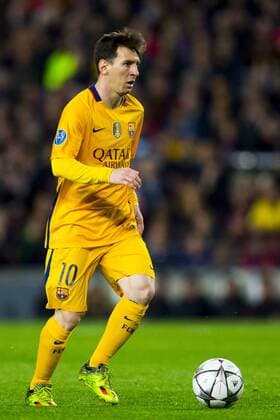 05.04.2016, xslx, Fussball UEFA Champions League, FC Barcelona Barca - Atletico Madrid, emspor, v.l. Lionel Messi (FC Barcelona)