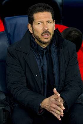 05.04.2016, xslx, Fussball UEFA Champions League, FC Barcelona Barca - Atletico Madrid, emspor, v.l. Diego Simeone coach (Atletico de Madrid)