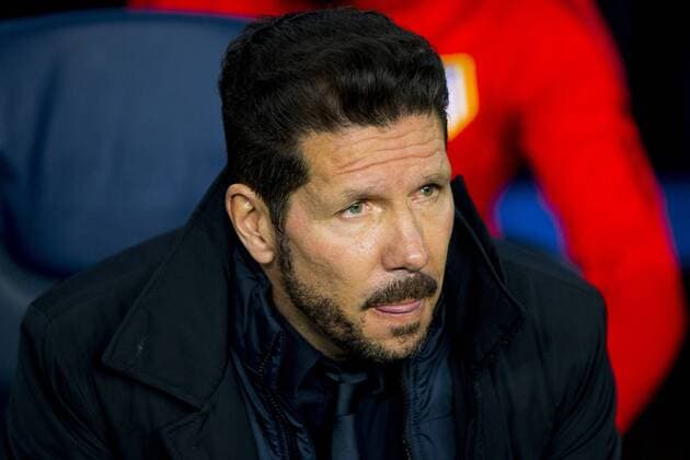 05.04.2016, xslx, Fussball UEFA Champions League, FC Barcelona Barca - Atletico Madrid, emspor, v.l. Diego Simeone coach (Atletico de Madrid)