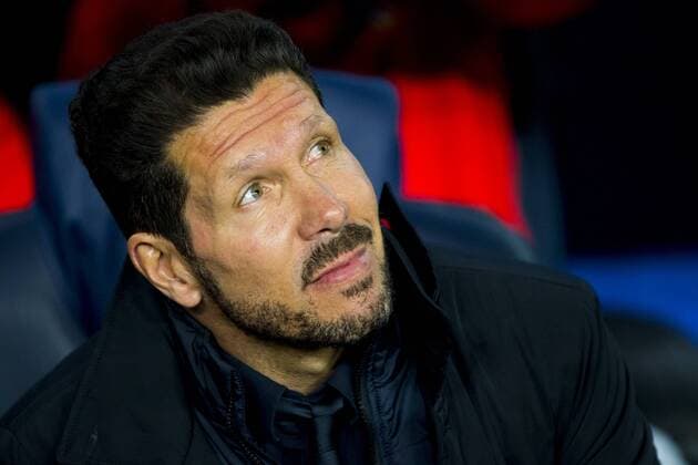 05.04.2016, xslx, Fussball UEFA Champions League, FC Barcelona Barca - Atletico Madrid, emspor, v.l. Diego Simeone coach (Atletico de Madrid)