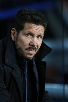 Diego Simeone (Atletico), APRIL 5, 2016 - Football Soccer : UEFA Champions League Quarter-finals 1st leg match between FC Barcelona Barca 2-1 Atletico de Madrid at Camp Nou stadium in Barcelona, Spain. Noxthirdxpartyxsales  (oqma018776)