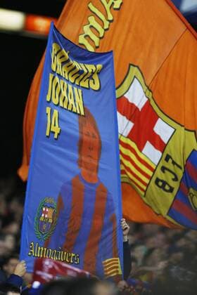 Barcelona fans, APRIL 5, 2016 - Football Soccer : UEFA Champions League Quarter-finals 1st leg match between FC Barcelona Barca 2-1 Atletico de Madrid at Camp Nou stadium in Barcelona, Spain. Noxthirdxpartyxsales  (oqma018780)