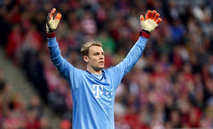 München Fußball Champions League Bayern München vs. Benfica Lissabon, Torwart Manuel Neuer (Bayern)