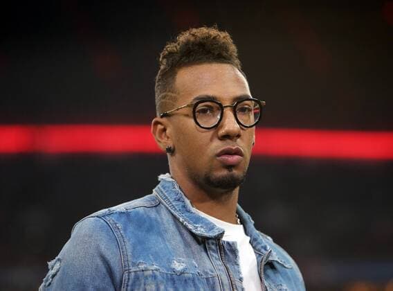 München Fußball Champions League Bayern München vs. Benfica Lissabon, Jerome Boateng (Bayern) in zivil