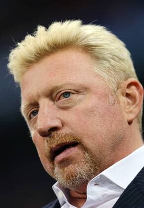 München Fußball Champions League Bayern München vs. Benfica Lissabon, Boris Becker