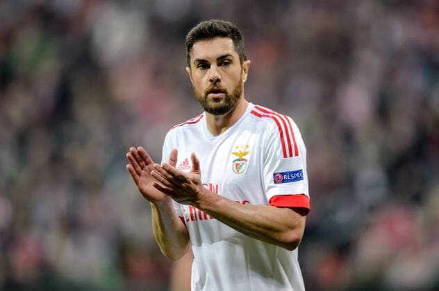 5. April 2016: Muenchen, Allianz Arena: Fussball UEFA Champions League, Viertelfinale: FC Bayern Muenchen - Benfica Lissabon: Lissabons Jardel.
