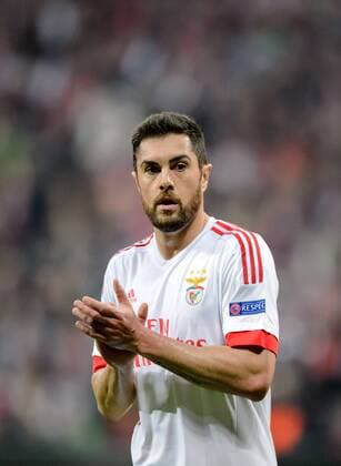 5. April 2016: Muenchen, Allianz Arena: Fussball UEFA Champions League, Viertelfinale: FC Bayern Muenchen - Benfica Lissabon: Lissabons Jardel.