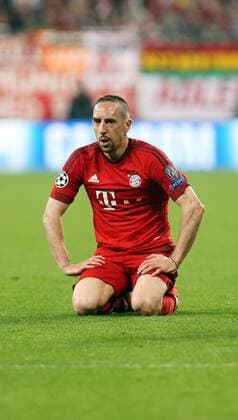 FC Bayern München - Benfica Lissabon Deutschland, München, 05.04.2016, Fussball, UEFA Champions League, Saison 2015 2016, Viertelfinale, Hinspiel, FC Bayern München - Benfica Lissabon (1:0): Franck Ribery (FC Bayern München).