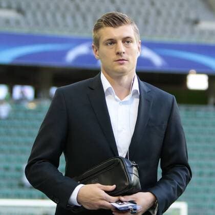 Fußball, UEFA Champions League, VfL Wolfsburg - Real Madrid CF; Toni Kroos Portrait, Porträt, Einzelbild. xtgx