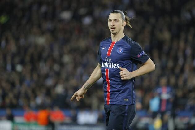 Zlatan Ibrahimovic (psg) FOOTBALL : Paris St. Germain (PSG) vs Manchester City - Champions League - 06 04 2016 StephaneAllamanx 
