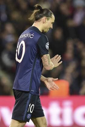 Zlatan Ibrahimovic (PSG) FOOTBALL : Paris St. Germain (PSG) vs Manchester City - Champions League - 06 04 2016 JBAutissierx 