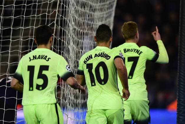 Kevin De Bruyne ( Manchester city ) FOOTBALL : Paris St. Germain (PSG) vs Manchester City - Champions League - Paris - 06 04 2016 FedericoPestellinix 
