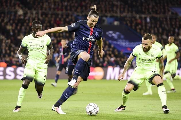 Zlatan Ibrahimovic (PSG) FOOTBALL : Paris St. Germain (PSG) vs Manchester City - Champions League - 06 04 2016 JBAutissierx 