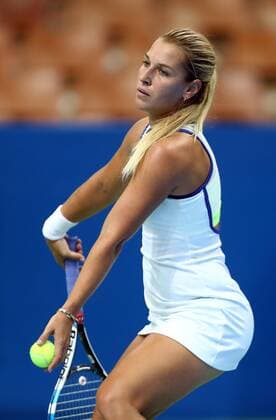 KATOWICE Open, WTA Tennis Damen DOMINIKA CIBULKOVA FRANCE OUT!  160406MIN048