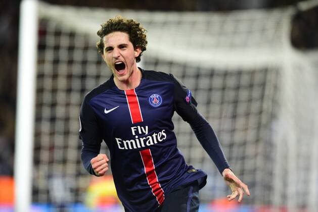 Adrien Rabiot ( PSG ) FOOTBALL : Paris St. Germain (PSG) vs Manchester City - Champions League - Paris - 06 04 2016 FedericoPestellinix 
