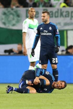 Cristiano Ronaldo (Real Madrid) - Champions League Viertelfinale Saison 2015-2016 VfL Wolfsburg vs. Real Madrid in der Volkswagen Arena in Wolfsburg - Aktion,Deutschland, Fussball, Mann,Männer,06.04.2016