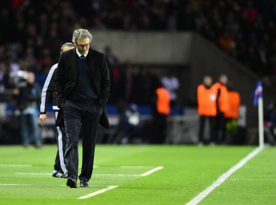 Laurent Blanc ( entraineur PSG ) FOOTBALL : Paris St. Germain (PSG) vs Manchester City - Champions League - Paris - 06 04 2016 FedericoPestellinix 