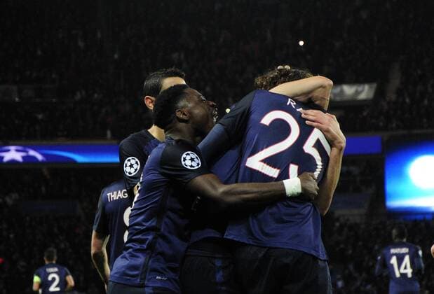 Adrien Rabiot ( PSG ) FOOTBALL : Paris St. Germain (PSG) vs Manchester City - Champions League - Paris - 06 04 2016 FedericoPestellinix 