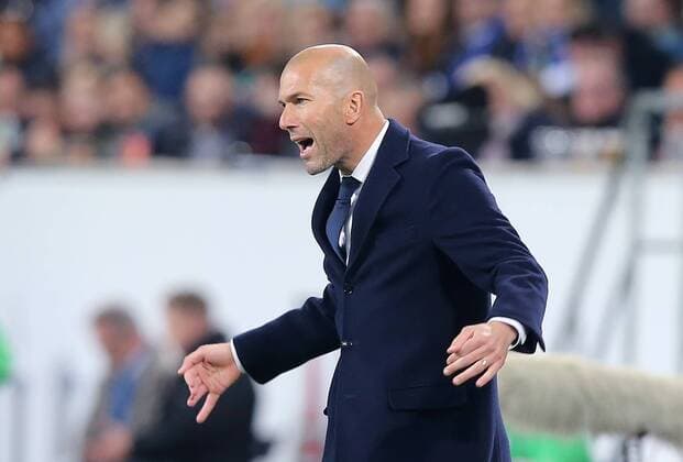 Trainer Coach Zinedine Zidane (Real Madrid)