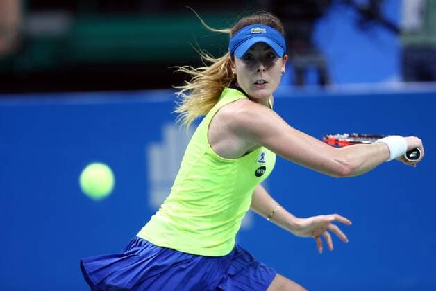 KATOWICE Open, WTA Tennis Damen ALIZE CORNET  160407MIN112