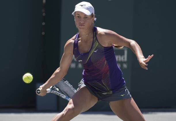 April 7, 2016: Yulia Putintseva (KAZ) defeated Venus Williams (USA) 7-6, 2-6, 6-4, at the Volvo Car Open being played at Family Circle Tennis Center in Charleston, South Carolina. Â© TENNIS 2016: Volvo Car Open APRIL 16 - ZUMAc04_