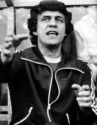 Arminia Bielefeld - VfB Stuttgart: Trainer Otto Rehhagel (Bielefeld)