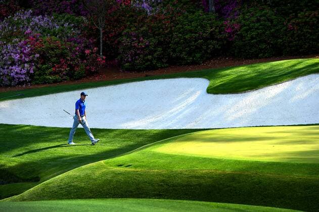 April 8, 2016 - Augusta, GA, USA - Jordan Spieth walks to the 13th green during the second round of the 80th Masters at the Augusta National Golf Club on Friday, April 8, 2016, in Augusta, Ga. Masters Tournament - ZUMAm67_