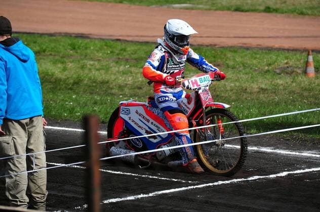 Andzejs Lebedevs (ACL) - Speedway Bundesliga: Wolfslake Fabulaz Berlin - AC Landshut Devils