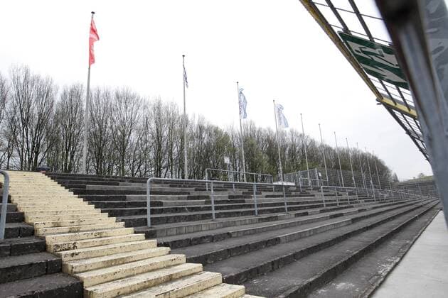 Fußball, Stadiongeschichte VfB Oldenburg Fußball Regionalliga Nord Saison 2015 2016 28. Spieltag am Sonntag, 10. April 2016 im Marschweg-Stadion in Oldenburg: Marschweg-Stadion Übersicht Marschweg-Stadion Marschweg-Stadion Oldenburg
