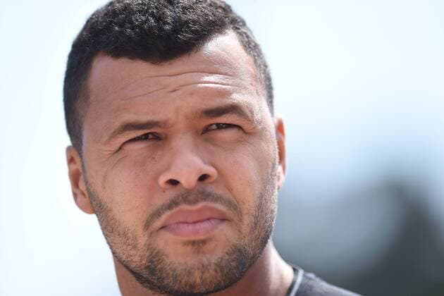 Jo Wilfried Tsonga (fra) TENNIS : Monte Carlo Rolex Masters 2016 - 10 04 2016 TennisMagazine Panoramic 
