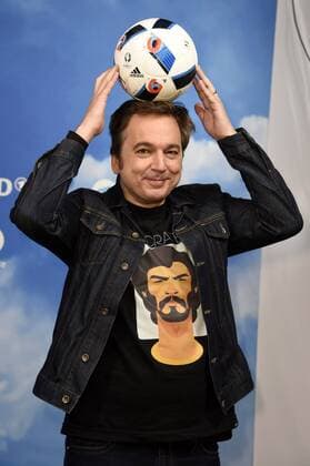 Fußball, EURO 2016, ARD präsentiert EM Kommentatoren Team Arnd Zeigler beim Fototermin zur ARD ZDF-Pressekonferenz UEFA EURO EM Europameisterschaft Fussball 2016 im Radialsystem. Berlin, 11.04.2016 Foto:xFredericx xFuturexImage