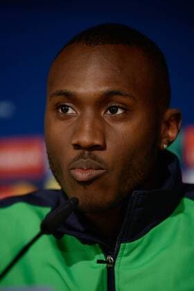 Josuha Guilavogui (Wolfsburg, 23) auf der Abschluss-Presserkonferenz in Madrid, Porträt, Portrait, xjgx