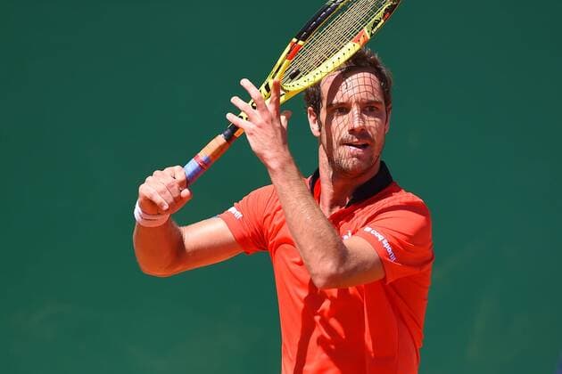 Richard Gasquet (Fra) TENNIS : Tournoi de Monte Carlo 2016 - 11 04 2016 TennisMagazine Panoramic 