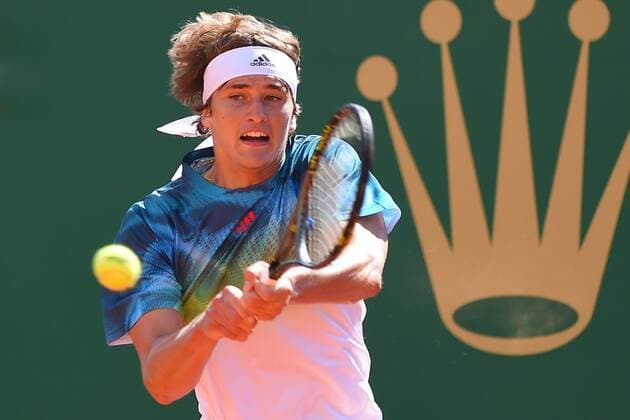 Bilder des Tages - SPORT Alexander Zverev (Ger) TENNIS : Tournoi de Monte Carlo 2016 - 11 04 2016 TennisMagazine Panoramic 