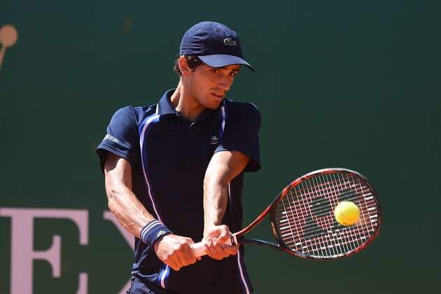 Pierre Hugues Herbert (Fra) TENNIS : Tournoi de Monte Carlo 2016 - 11 04 2016 TennisMagazine Panoramic 