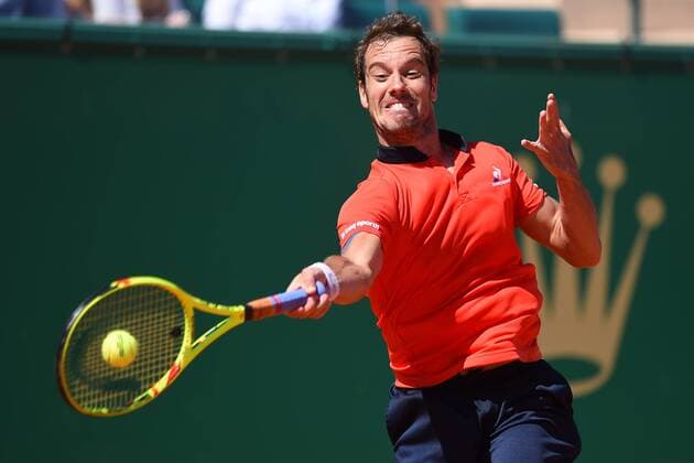 Richard Gasquet (Fra) TENNIS : Tournoi de Monte Carlo 2016 - 11 04 2016 TennisMagazine Panoramic 