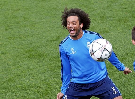 Entrenamiento del Real Madrid en Valdebebas. En la imagen, Marcelo. Real Madrid training session. In this picture, Marcelo. xBEATRIZxGUZMANx 