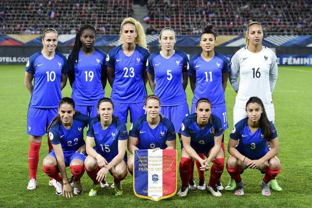 Mannschaftsbild - Frankreich - Match Qualificatif Euro2017 - 11 04 2016 JBAutissier Panoramic 