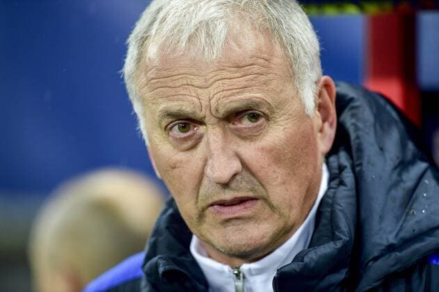 Claude Bergeroo - Coach (France) FOOTBALL : France vs Ukraine - Match Qualificatif Euro2017 - 11 04 2016 JBAutissier Panoramic 