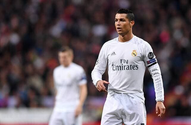 FUSSBALL CHAMPIONS LEAGUE SAISON 2015 2016 VIERTELFINALE RUECKSPIEL Real Madrid - VfL Wolfsburg 12.04.2016 Cristiano Ronaldo (Real Madrid) 